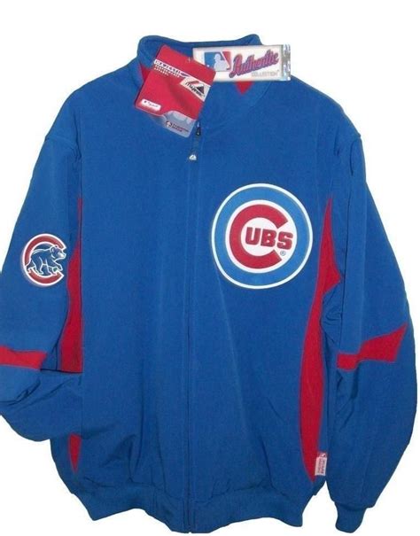 cubs exact replica baseball jacket